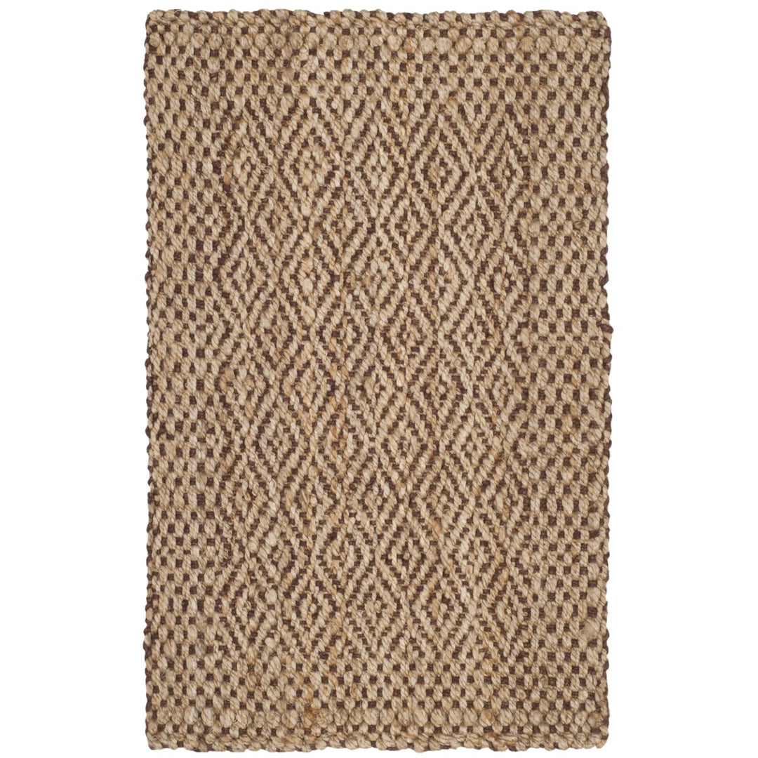 SAFAVIEH Natural Fiber NF183A Natural / Brown Rug Image 1