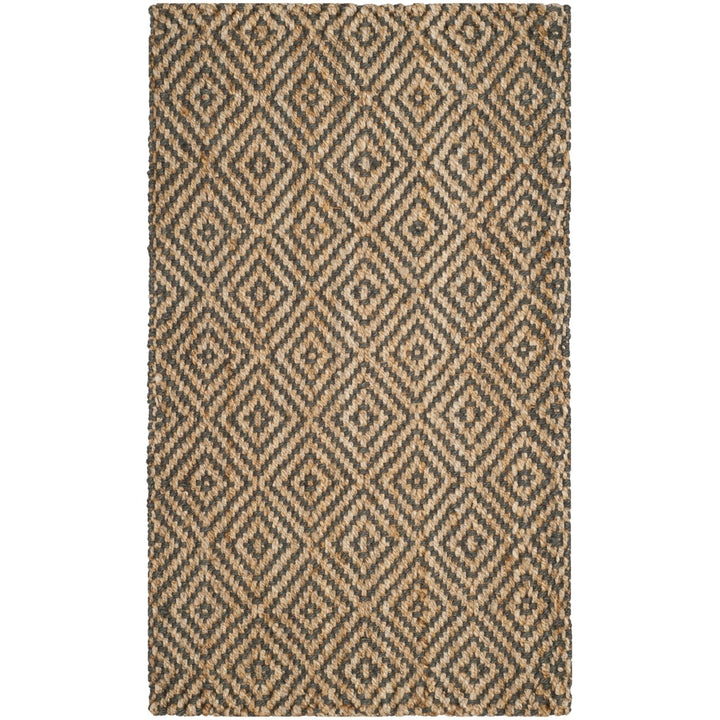 SAFAVIEH Natural Fiber NF181D Natural / Grey Rug Image 8