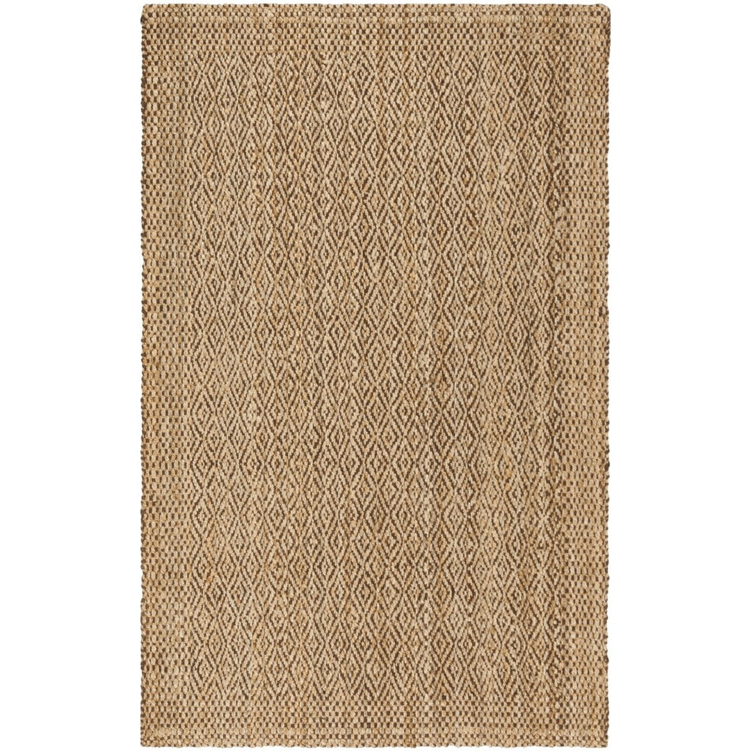 SAFAVIEH Natural Fiber NF183A Natural / Brown Rug Image 1