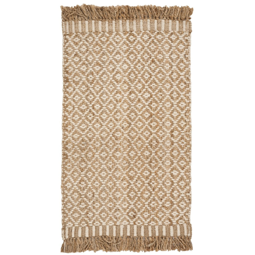 SAFAVIEH Natural Fiber NF182A Natural / Ivory Rug Image 1