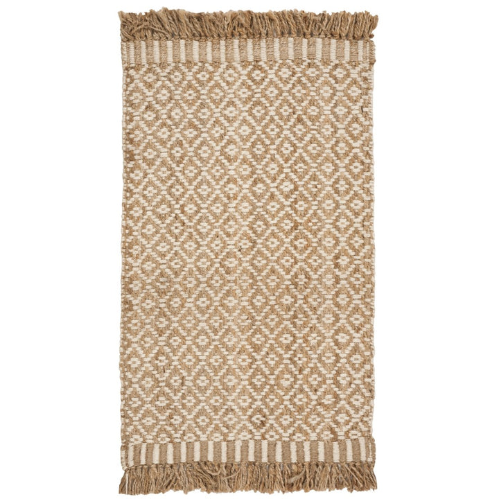 SAFAVIEH Natural Fiber NF182A Natural / Ivory Rug Image 1