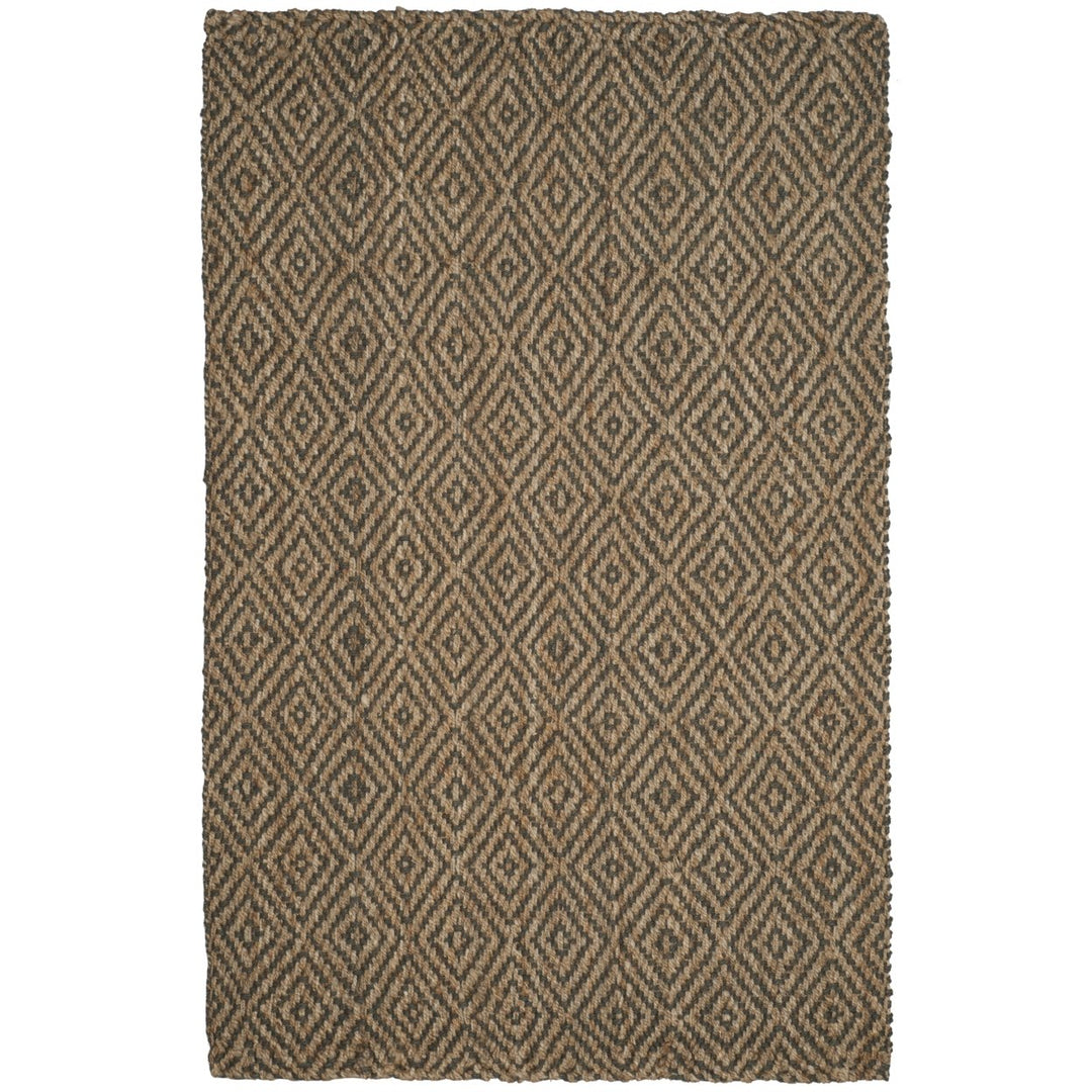 SAFAVIEH Natural Fiber NF181D Natural / Grey Rug Image 1