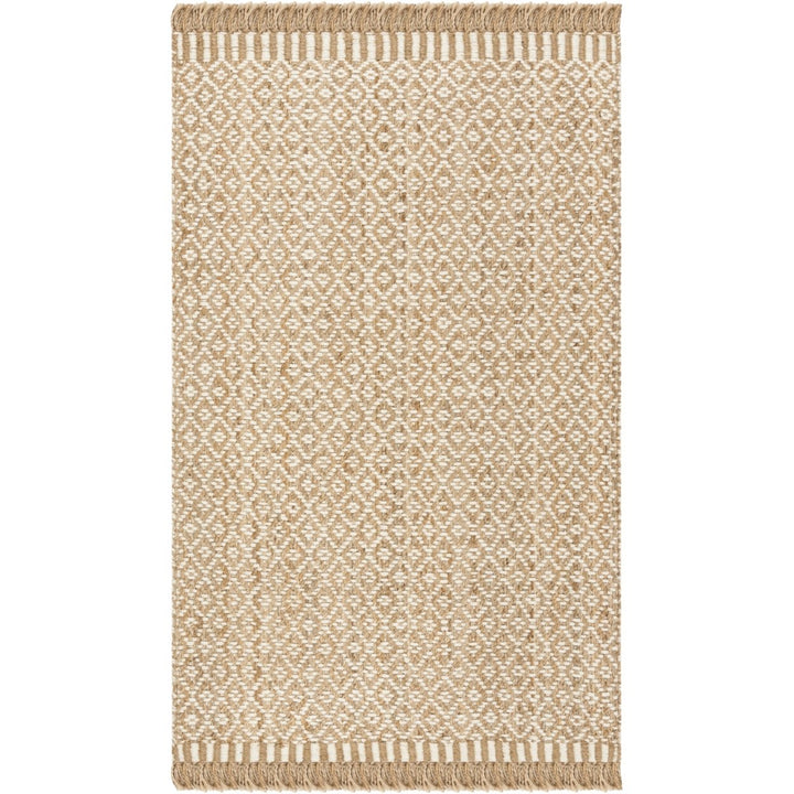 SAFAVIEH Natural Fiber NF182A Natural / Ivory Rug Image 1