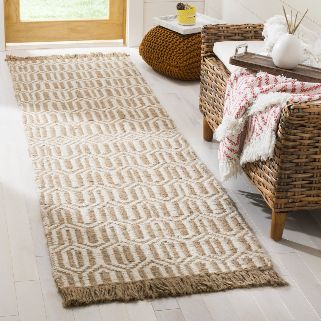 SAFAVIEH Natural Fiber NF184A Natural / Ivory Rug Image 2