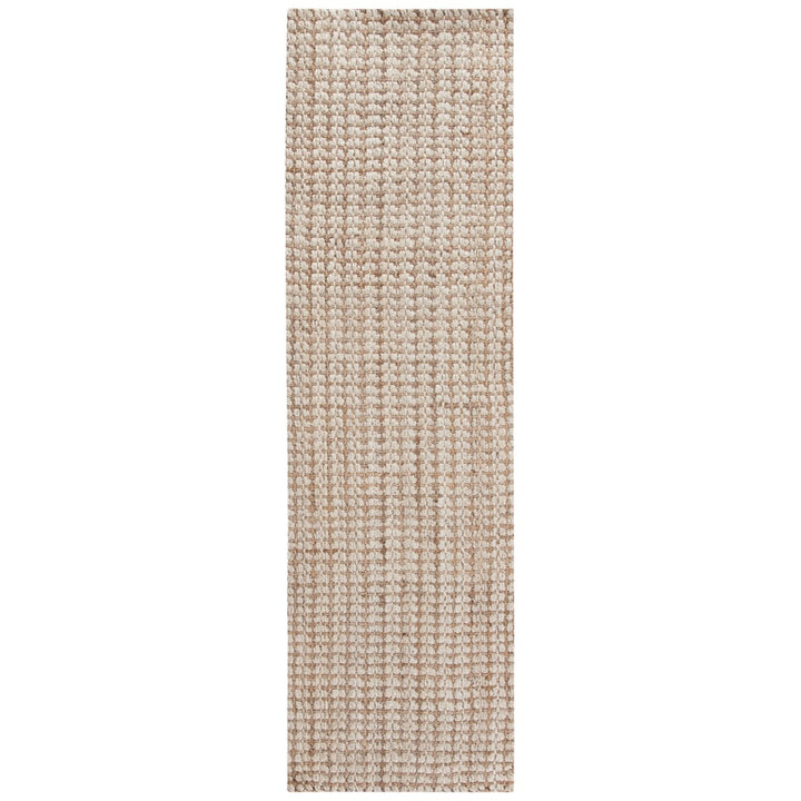 SAFAVIEH Natural Fiber NF186B Ivory / Light Brown Rug Image 1