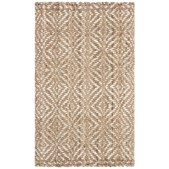 SAFAVIEH Natural Fiber NF185A Natural / Ivory Rug Image 1