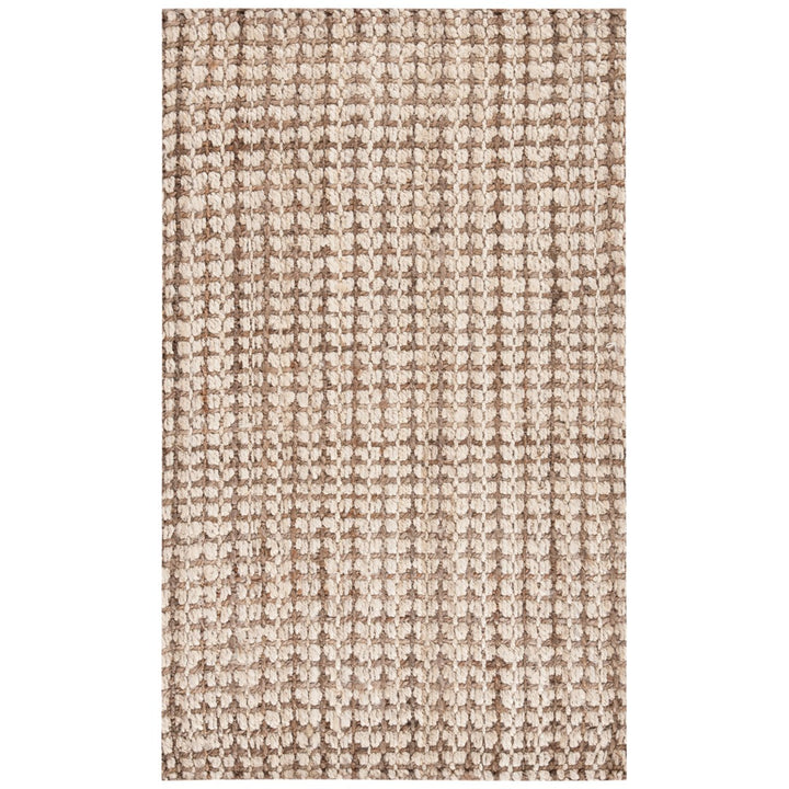 SAFAVIEH Natural Fiber NF186B Ivory / Light Brown Rug Image 1