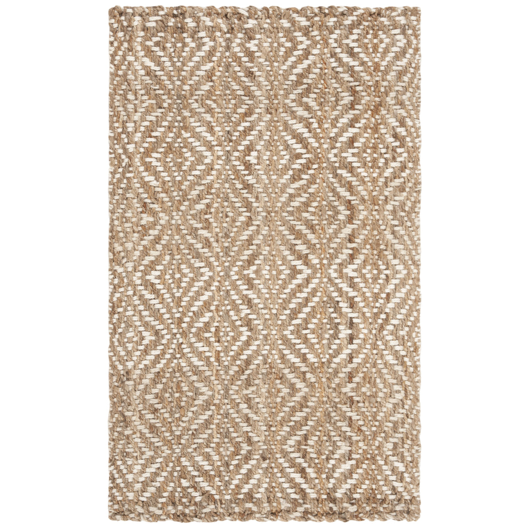 SAFAVIEH Natural Fiber NF185A Natural / Ivory Rug Image 9