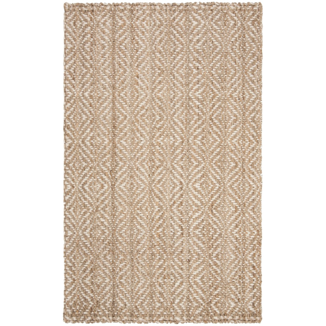 SAFAVIEH Natural Fiber NF185A Natural / Ivory Rug Image 1