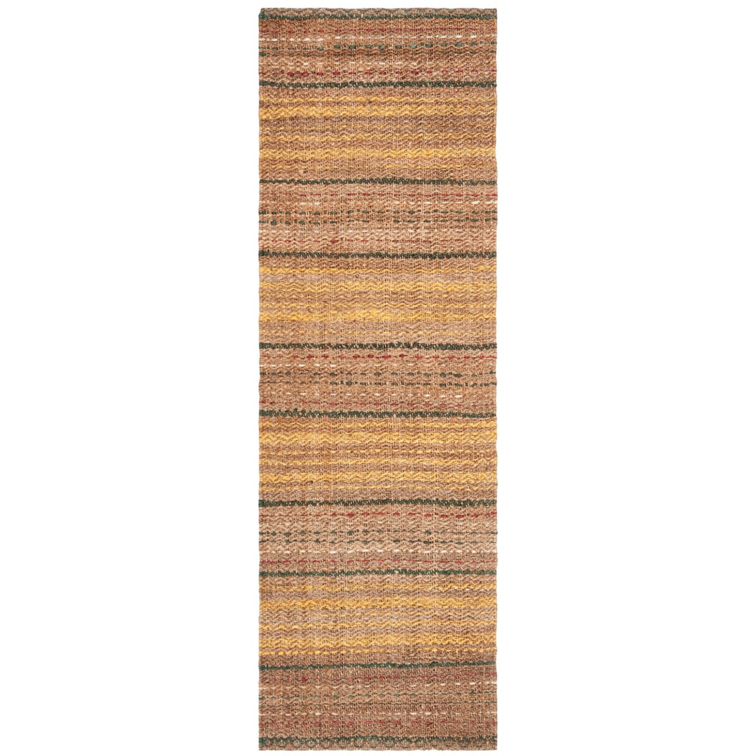 SAFAVIEH Natural Fiber NF202B Natural / Gold Rug Image 3