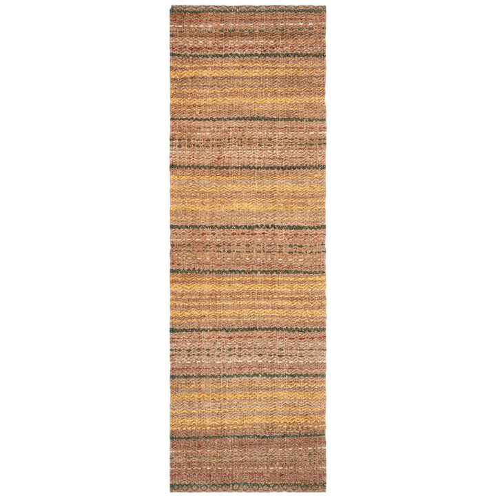 SAFAVIEH Natural Fiber NF202B Natural / Gold Rug Image 3