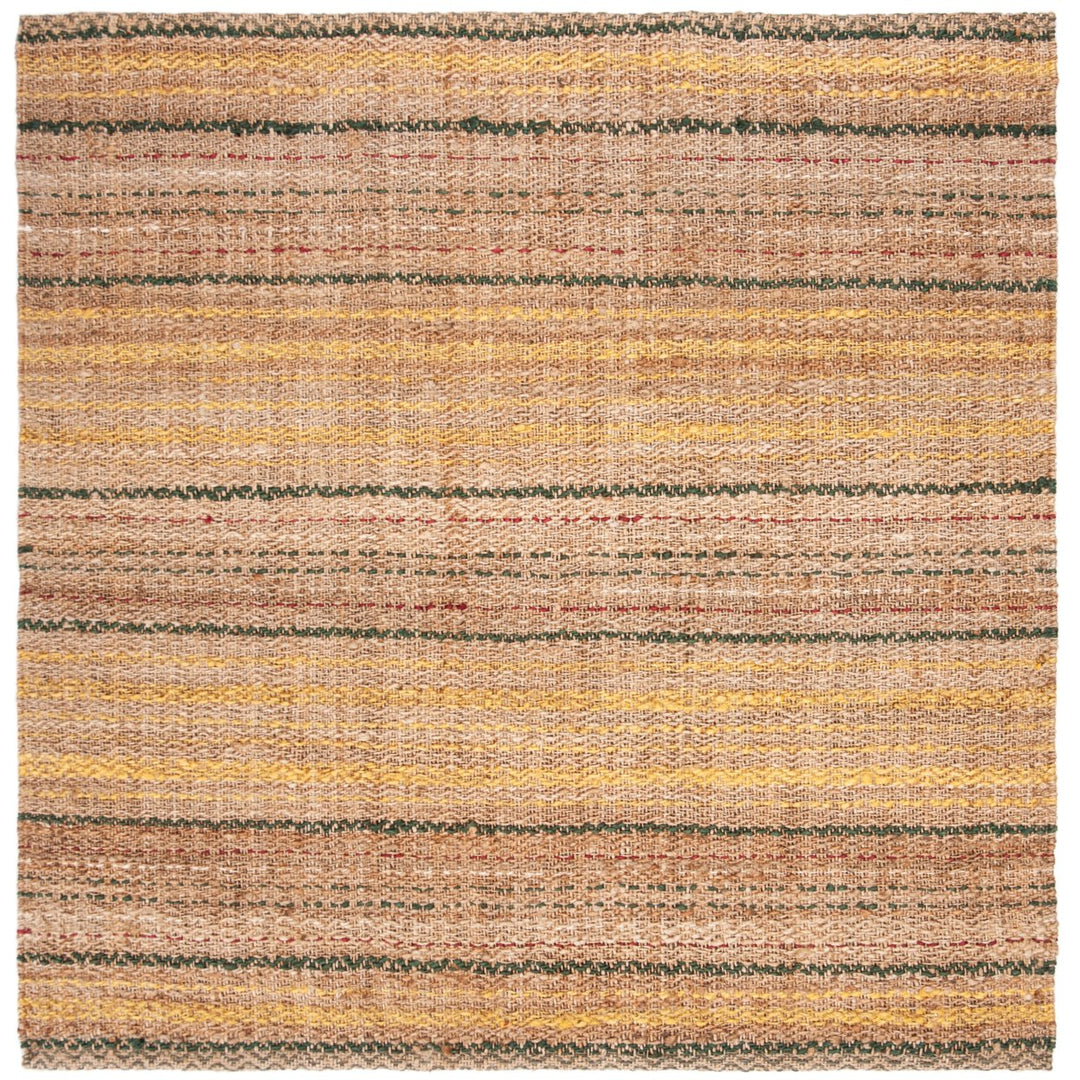 SAFAVIEH Natural Fiber NF202B Natural / Gold Rug Image 4