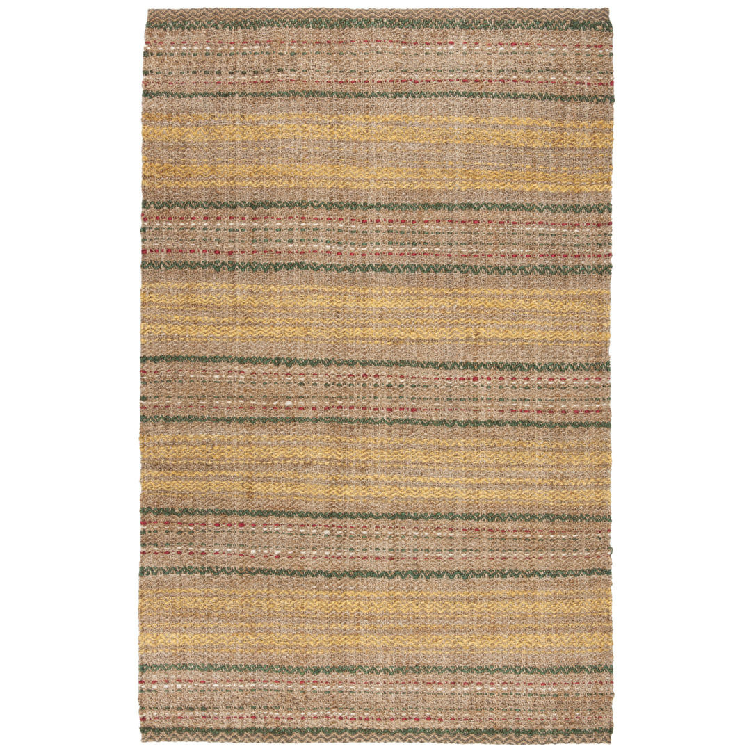 SAFAVIEH Natural Fiber NF202B Natural / Gold Rug Image 7