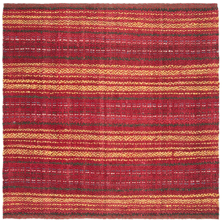 SAFAVIEH Natural Fiber NF202Q Handwoven Red / Gold Rug Image 4