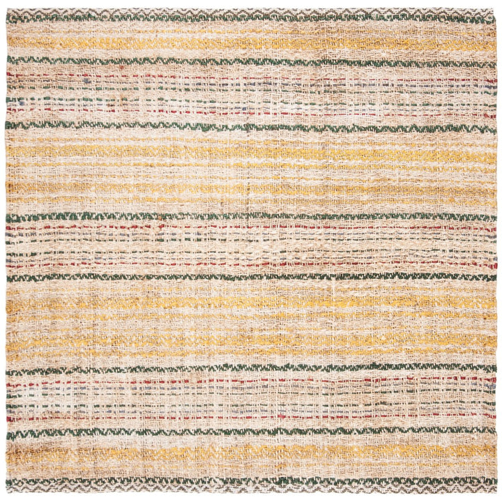 SAFAVIEH Natural Fiber NF202A Handwoven Ivory / Gold Rug Image 1