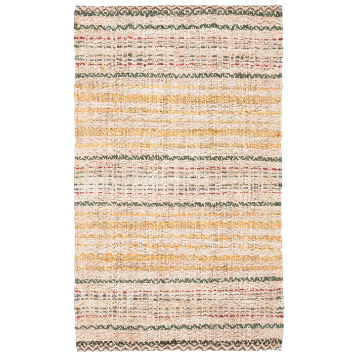 SAFAVIEH Natural Fiber NF202A Handwoven Ivory / Gold Rug Image 6