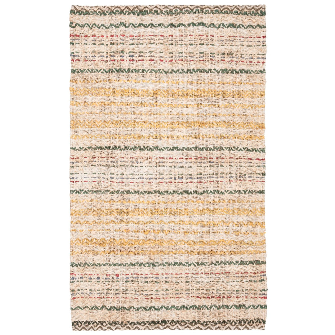 SAFAVIEH Natural Fiber NF202A Handwoven Ivory / Gold Rug Image 1