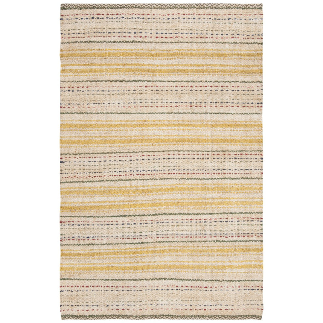 SAFAVIEH Natural Fiber NF202A Handwoven Ivory / Gold Rug Image 1