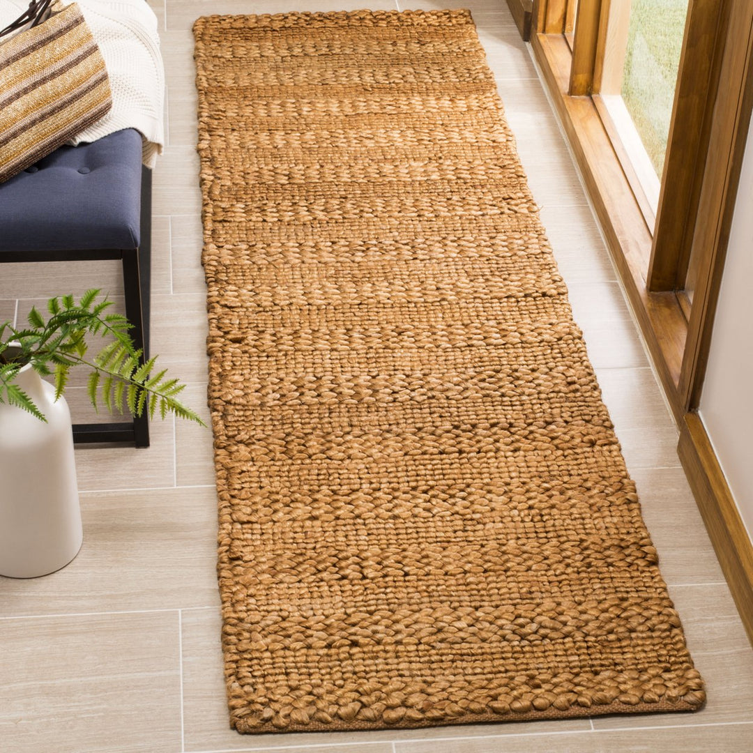 SAFAVIEH Natural Fiber NF212E Handwoven Gold Rug Image 3