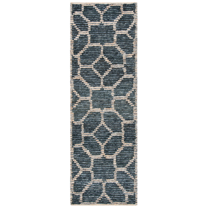 SAFAVIEH Natural Fiber NF218H Beige / Charcoal Rug Image 3