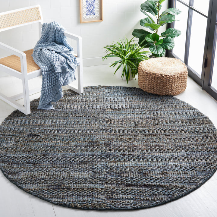 SAFAVIEH Natural Fiber NF212G Handwoven Grey Rug Image 11