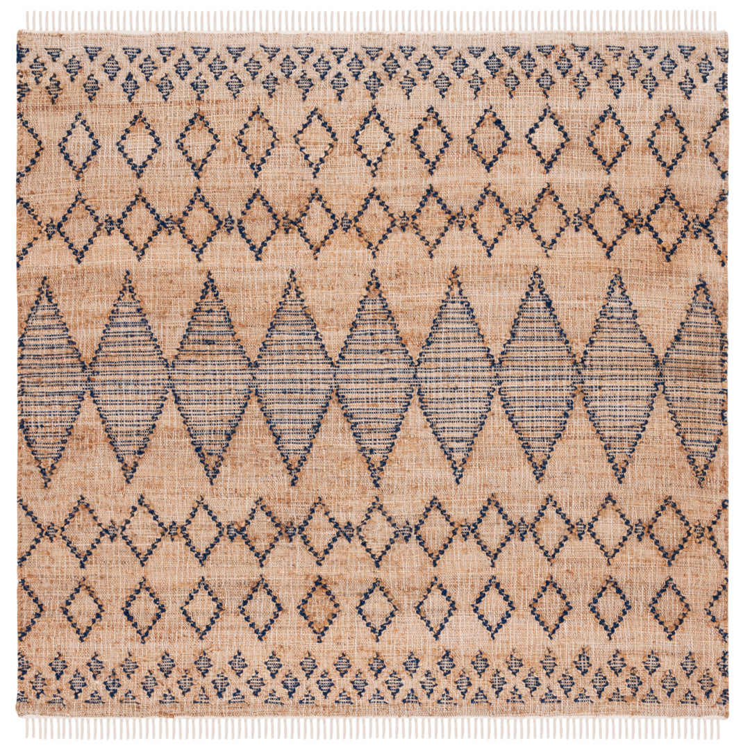 SAFAVIEH Natural Fiber NF224Z Black / Natural Rug Image 5