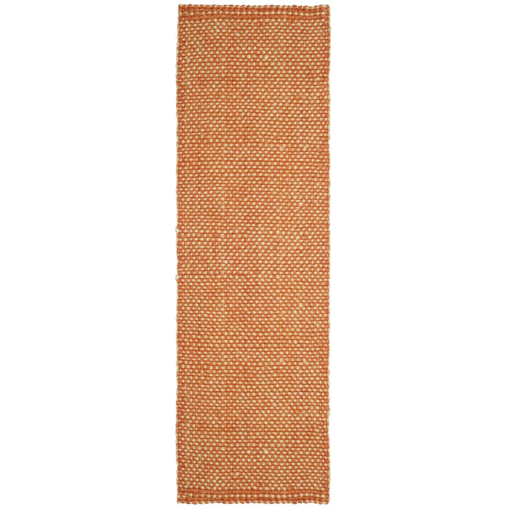 SAFAVIEH Natural Fiber NF262B Rust / Natural Rug Image 5