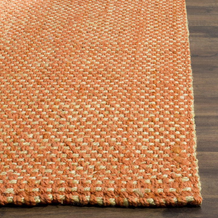 SAFAVIEH Natural Fiber NF262B Rust / Natural Rug Image 7