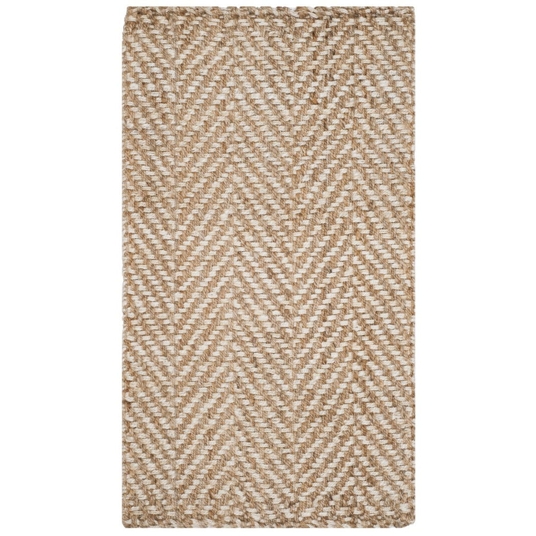 SAFAVIEH Natural Fiber NF264A Ivory / Natural Rug Image 9