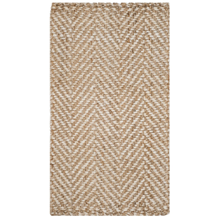 SAFAVIEH Natural Fiber NF264A Ivory / Natural Rug Image 9