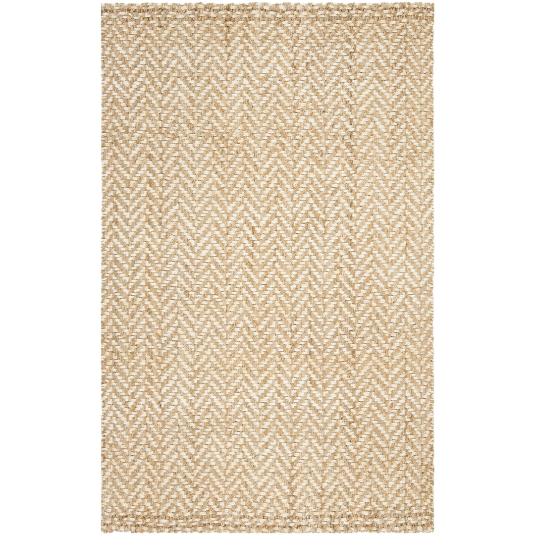 SAFAVIEH Natural Fiber NF264A Ivory / Natural Rug Image 10