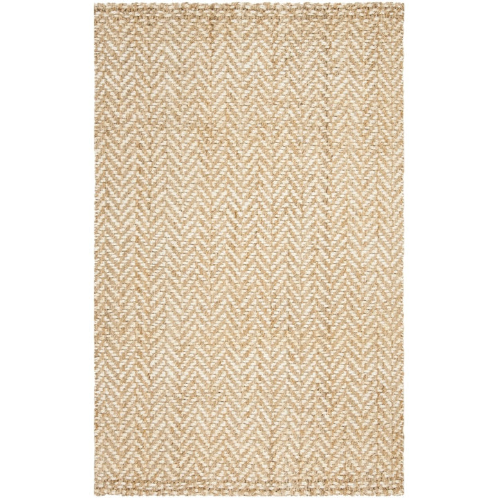 SAFAVIEH Natural Fiber NF264A Ivory / Natural Rug Image 1