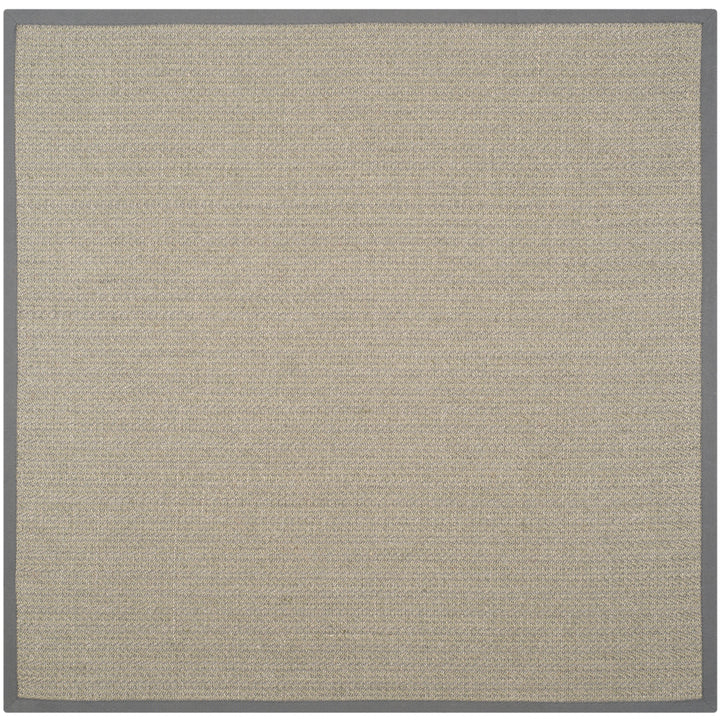 SAFAVIEH Natural Fiber NF444A Grey Brown / Grey Rug Image 4