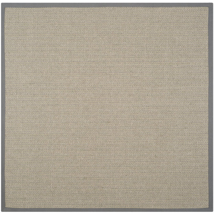 SAFAVIEH Natural Fiber NF444A Grey Brown / Grey Rug Image 1