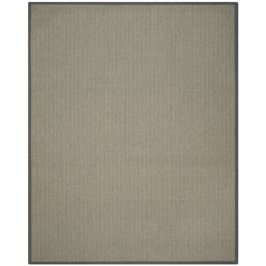 SAFAVIEH Natural Fiber NF444A Grey Brown / Grey Rug Image 1