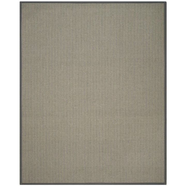 SAFAVIEH Natural Fiber NF444A Grey Brown / Grey Rug Image 1