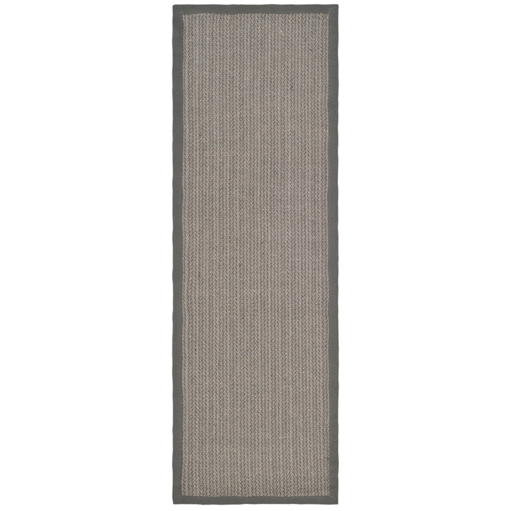 SAFAVIEH Natural Fiber NF444A Grey Brown / Grey Rug Image 8