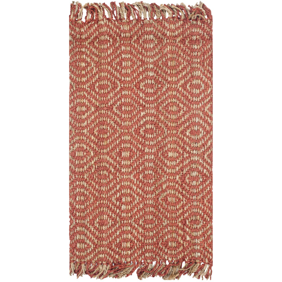 SAFAVIEH Natural Fiber NF445A Handwoven Rust Rug Image 1