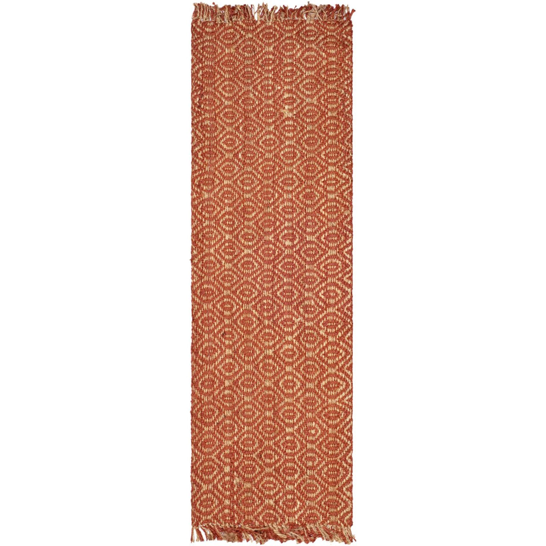 SAFAVIEH Natural Fiber NF445A Handwoven Rust Rug Image 1