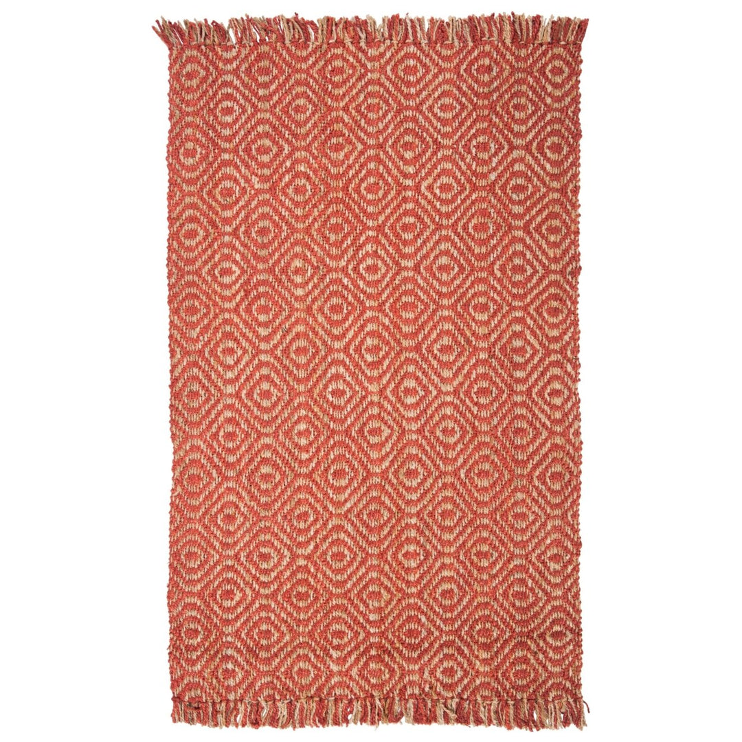 SAFAVIEH Natural Fiber NF445A Handwoven Rust Rug Image 1