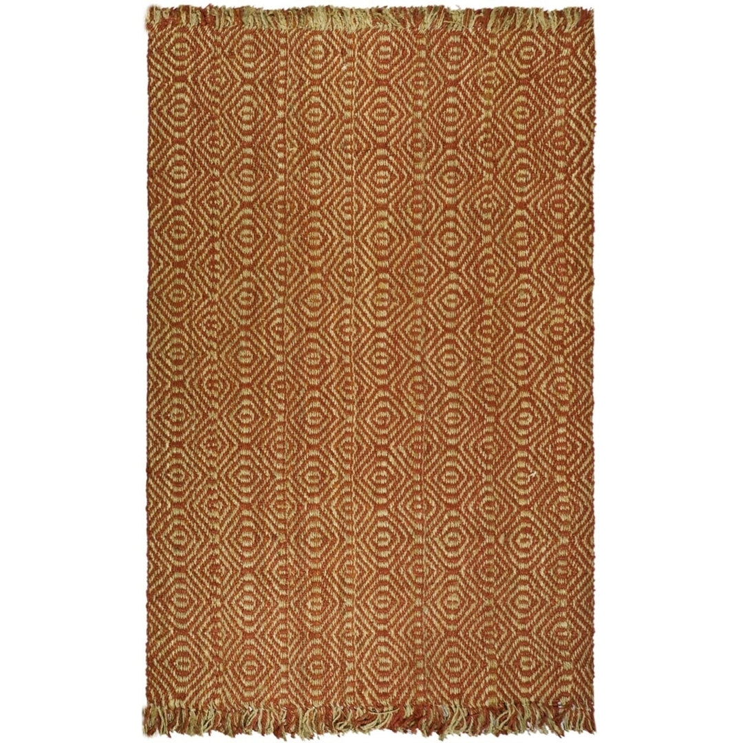 SAFAVIEH Natural Fiber NF445A Handwoven Rust Rug Image 8