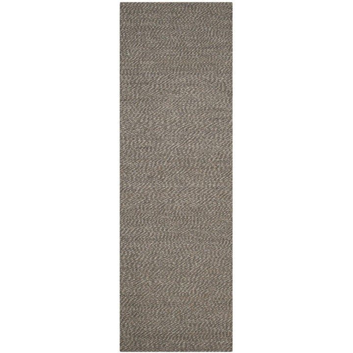 SAFAVIEH Natural Fiber NF448A Handwoven Grey / Grey Rug Image 3