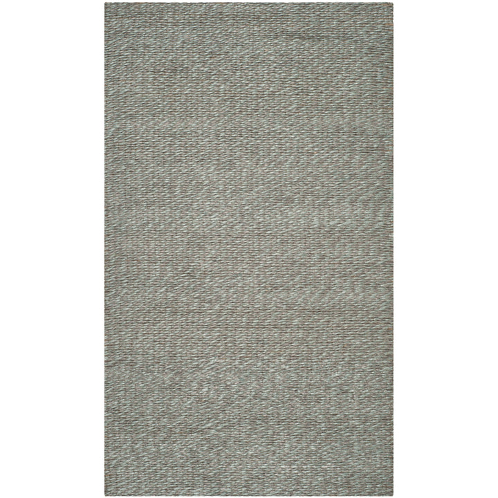 SAFAVIEH Natural Fiber NF448B Handwoven Teal Rug Image 2