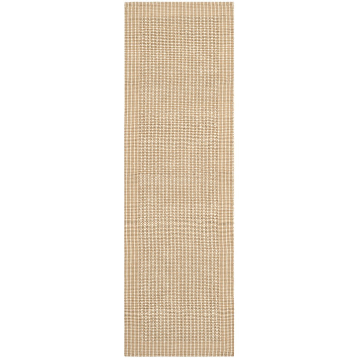 SAFAVIEH Natural Fiber NF449A Handmade Ivory / Beige Rug Image 1