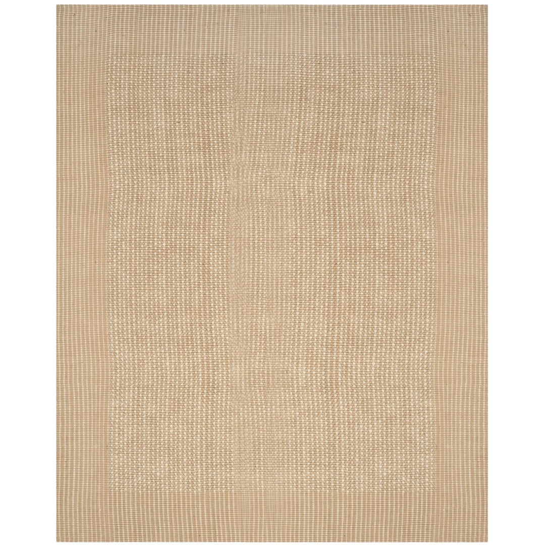 SAFAVIEH Natural Fiber NF449A Handmade Ivory / Beige Rug Image 1