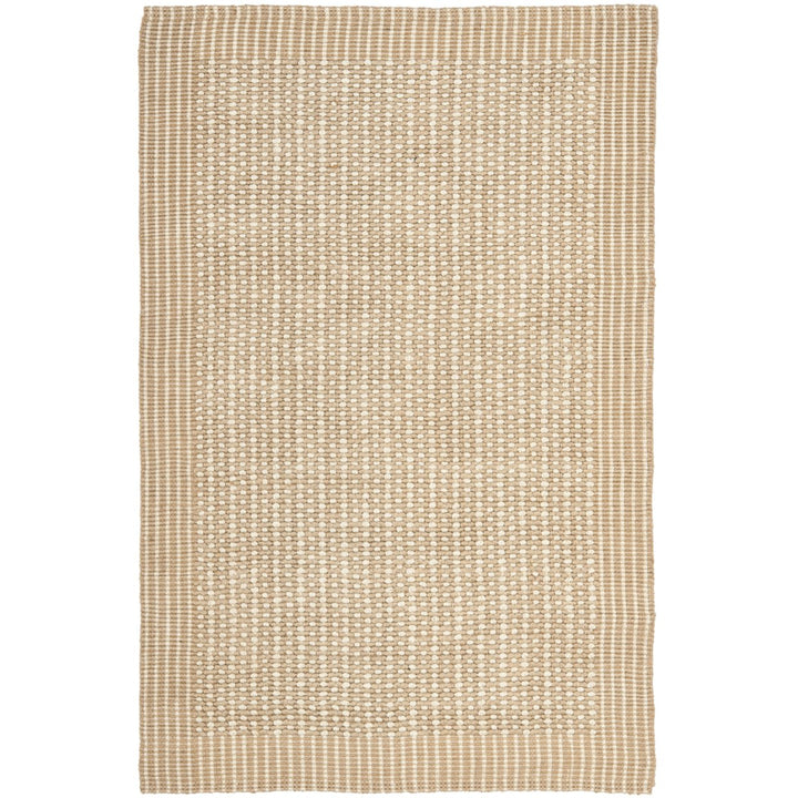 SAFAVIEH Natural Fiber NF449A Handmade Ivory / Beige Rug Image 1