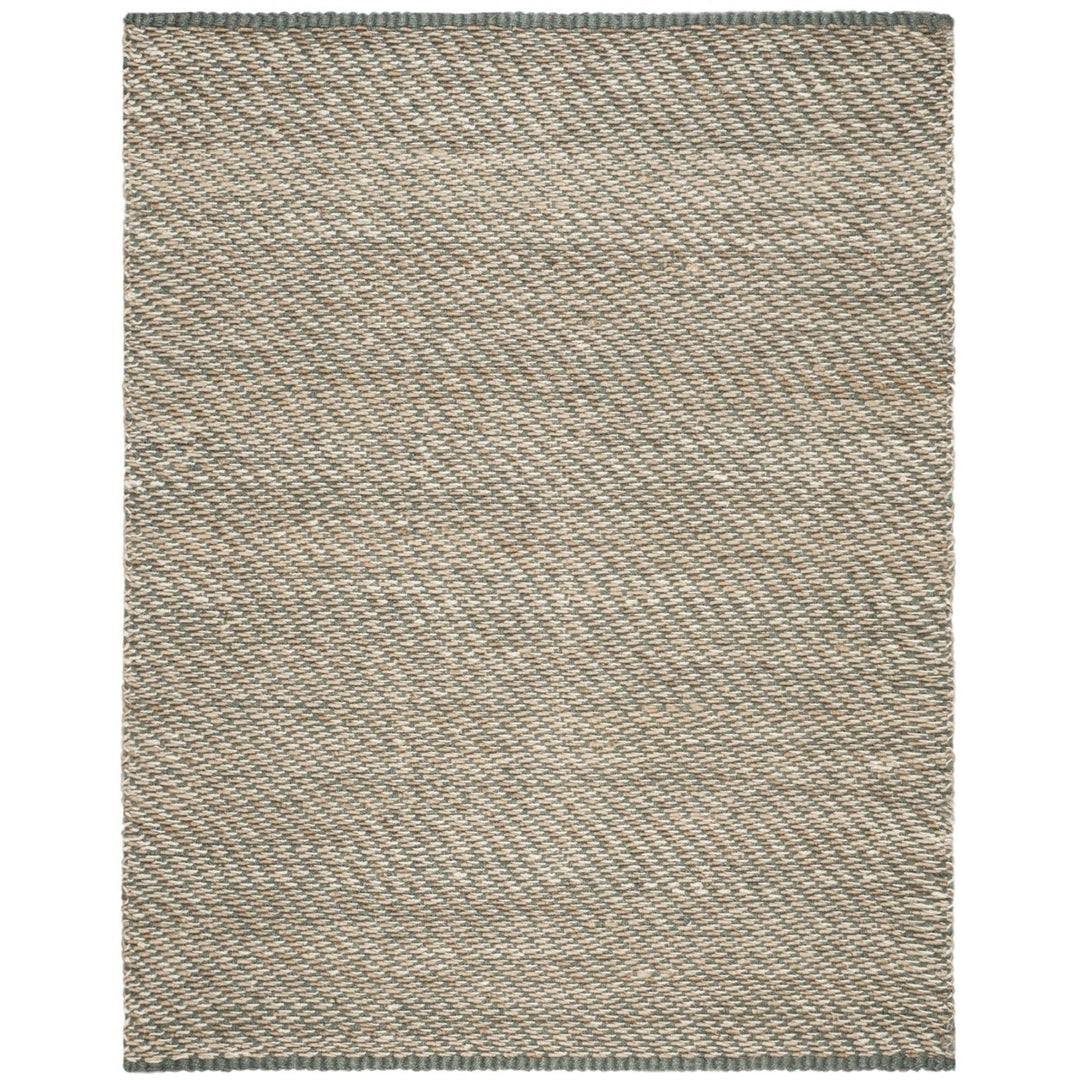 SAFAVIEH Natural Fiber NF454A Blue / Natural Rug Image 1