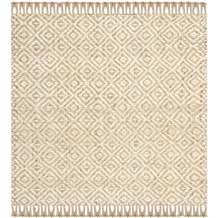 SAFAVIEH Natural Fiber NF450A Natural / Ivory Rug Image 1