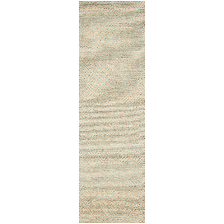 SAFAVIEH Natural Fiber NF453A Natural / Green Rug Image 3