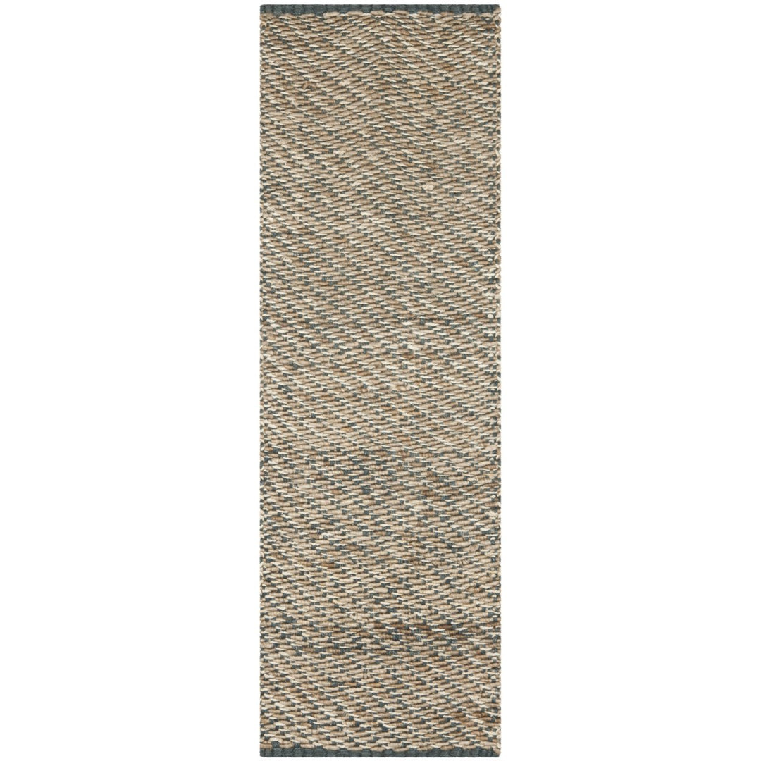 SAFAVIEH Natural Fiber NF454A Blue / Natural Rug Image 3